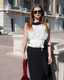 25.Blouse Black&White